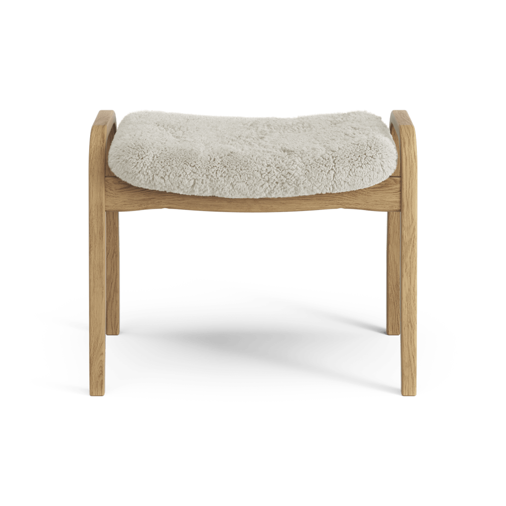 Lamino Footstool Oak